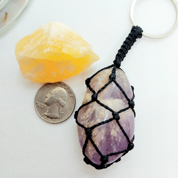 Amethyst keychain - Picture 2 of 2